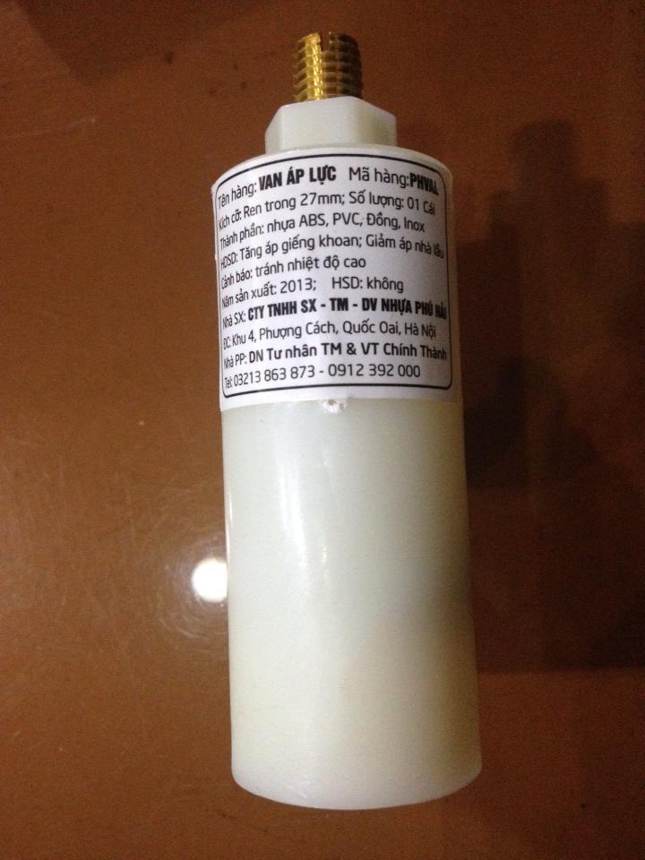 Van áp lực Phú Hải